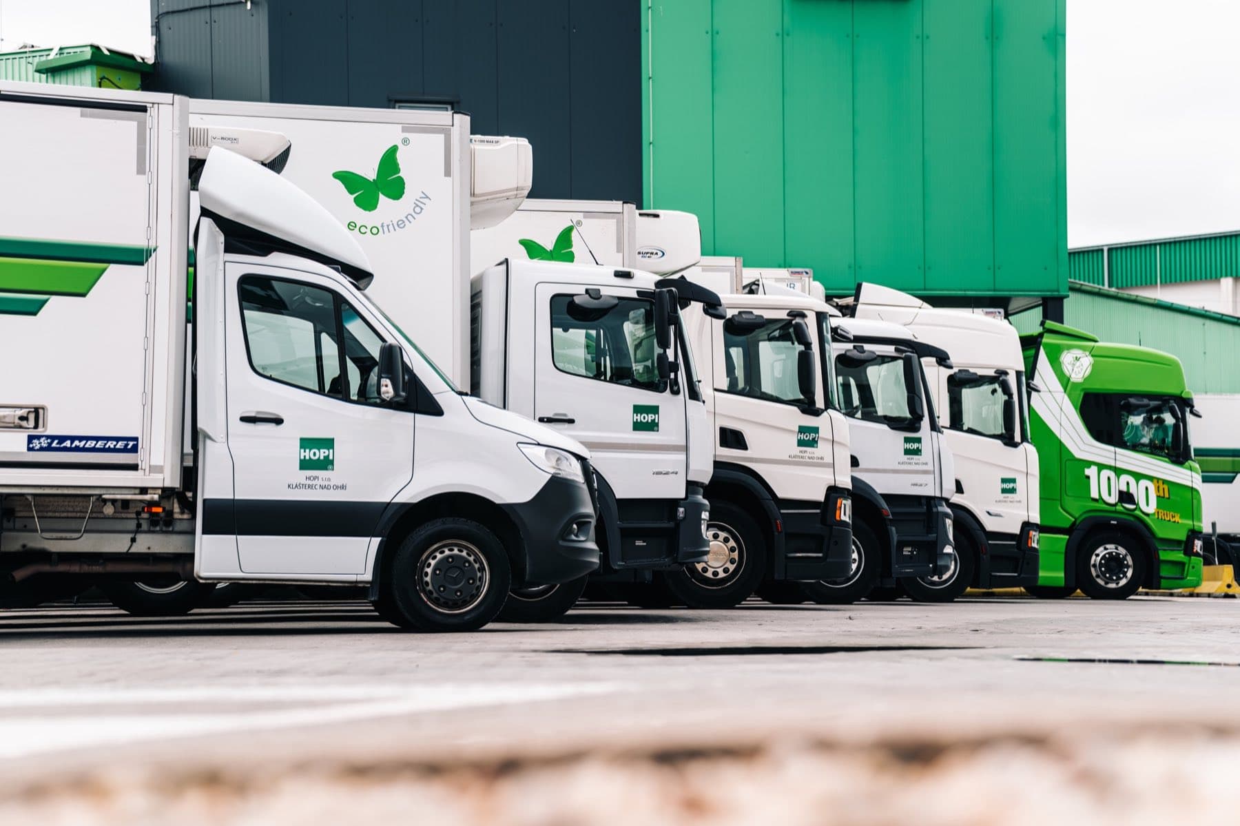 HOPI transport fleet in operation