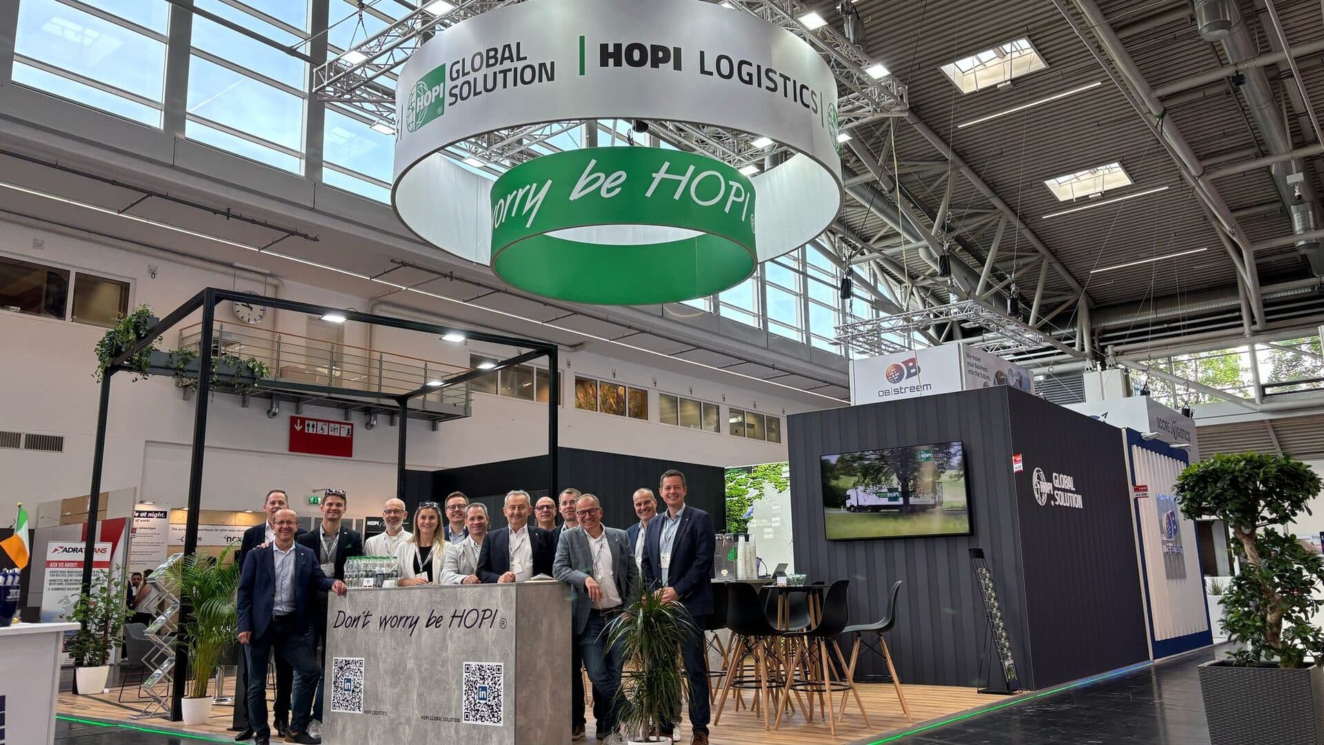 The HOPI team at the transport logistic 2025 trade fair in Munich